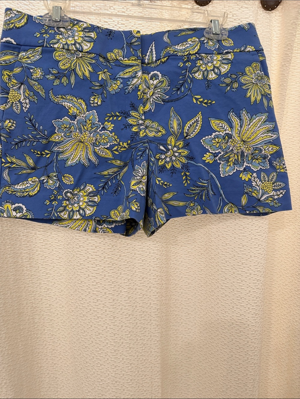 LOFT Blue Floral Print Women’s Shorts